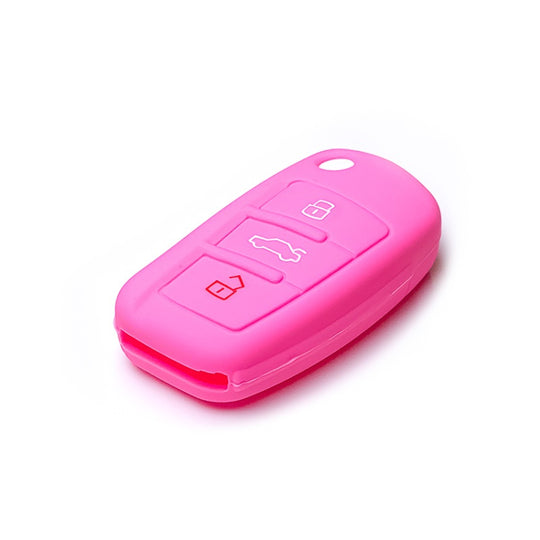 Cover chiave telecomando guscio silicone Audi A1 A2 A3 A4 Q1 Q2 Q3 TT