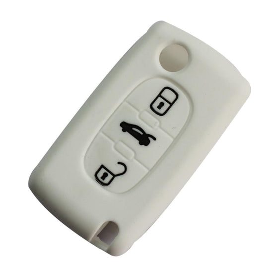 Cover chiave telecomando guscio silicone Peugeot 407 408 307 308 107 207