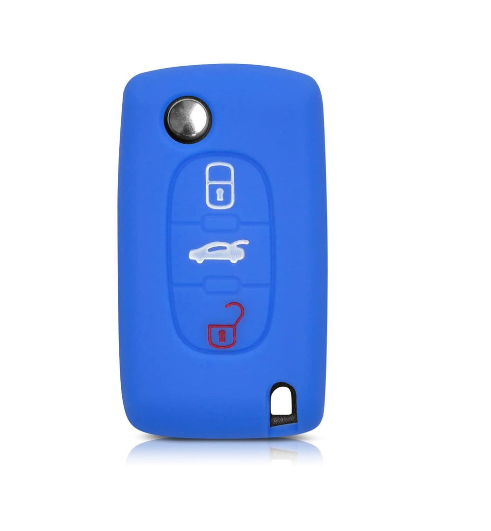 Cover chiave telecomando guscio silicone Peugeot 407 408 307 308 107 207