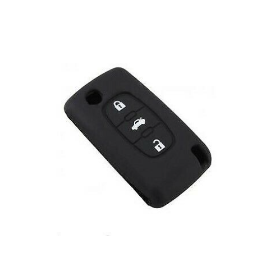 Cover chiave telecomando guscio silicone Peugeot 407 408 307 308 107 207