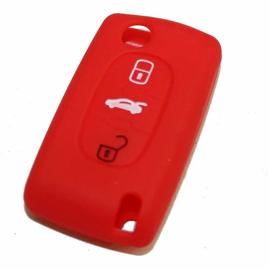 Cover chiave telecomando guscio silicone Peugeot 407 408 307 308 107 207