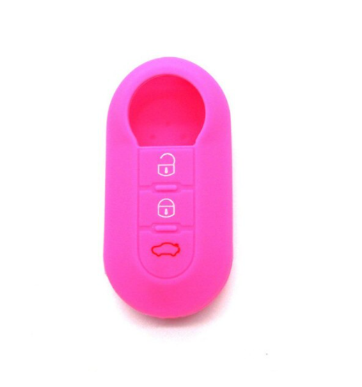 Cover chiave telecomando guscio silicone Fiat 500 500L Grande Punto EVO Panda Bravo