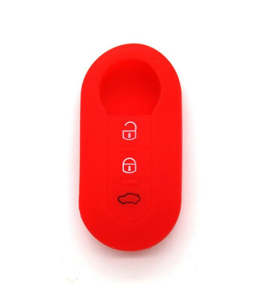 Cover chiave telecomando guscio silicone Fiat 500 500L Grande Punto EVO Panda Bravo