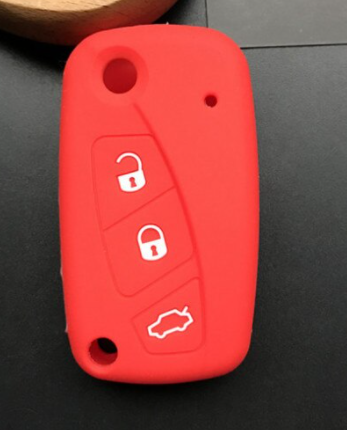 Cover chiave telecomando guscio silicone Fiat Punto Panda Ducato Idea Sedici Stilo