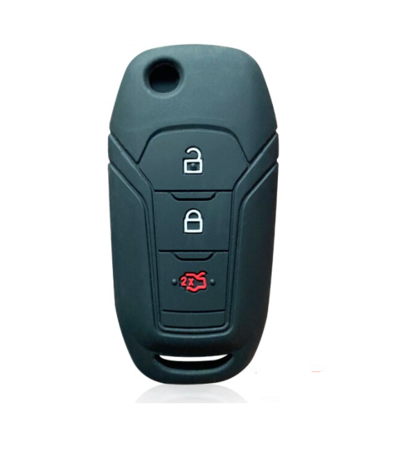 Cover chiave telecomando guscio silicone Ford Fiesta Focus Kuga Edge Puma