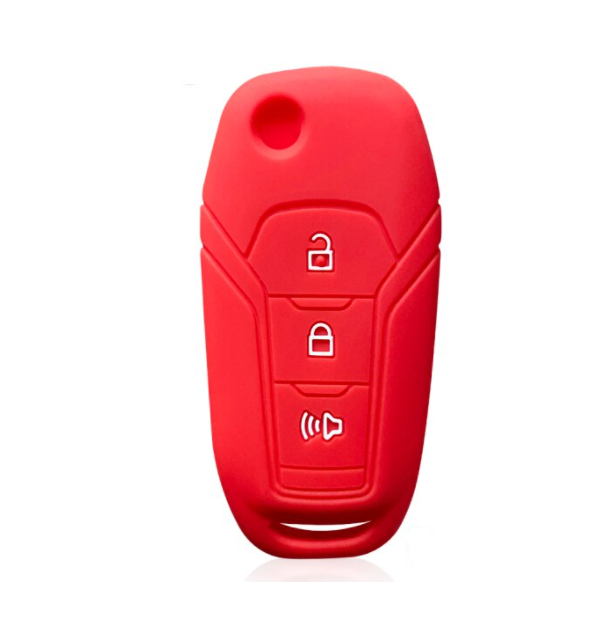 Cover chiave telecomando guscio silicone Ford Fiesta Focus Kuga Edge Puma