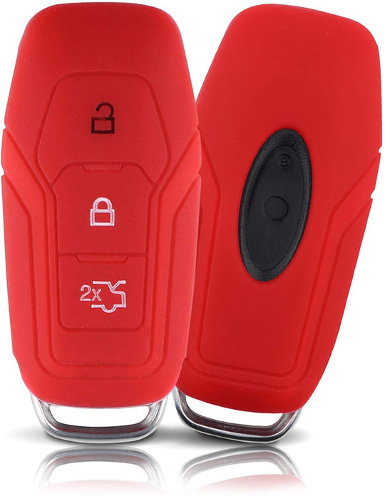 Cover chiave telecomando guscio silicone Ford Fiesta Focus Kuga Mondeo Puma