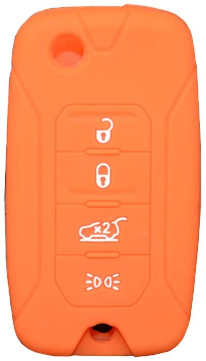 Cover chiave telecomando guscio silicone Jeep Renegade Compass