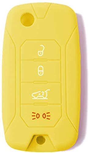 Cover chiave telecomando guscio silicone Jeep Renegade Compass
