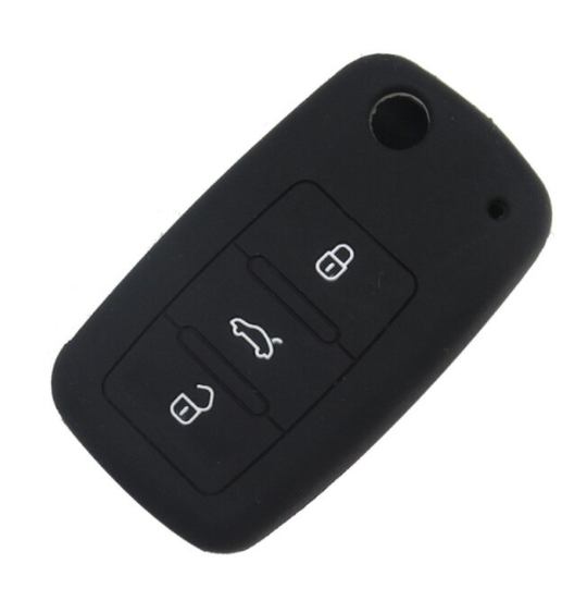 Cover chiave telecomando guscio silicone Skoda Octavia Superb Yeti Roomster