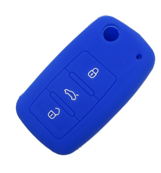 Cover chiave telecomando guscio silicone Volkswagen Golf Polo Tiguan Tuareg