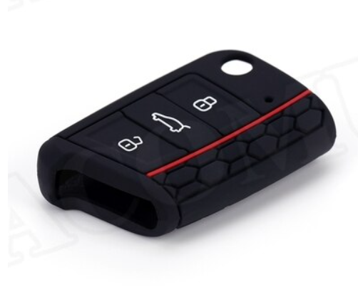 Cover chiave telecomando guscio silicone Volkswagen Golf Polo T-Roc T-Cross Tiguan