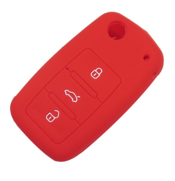 Cover chiave telecomando guscio silicone Volkswagen Golf Polo Tiguan Tuareg