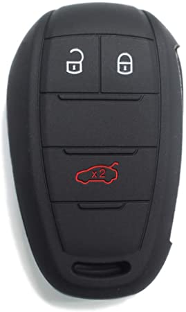 Cover chiave telecomando guscio silicone Alfa Romeo Giulia e Stelvio