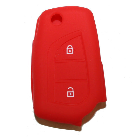 Cover chiave telecomando guscio silicone Toyota Aygo