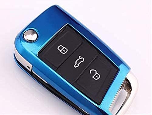 Silver Line Nero Per VW Volkswagen Passat B8 Magotan Per Skoda Superb A7 Kodiaq Seat Custodia In Tpu Per Chiave~p134052733 - Foto 11