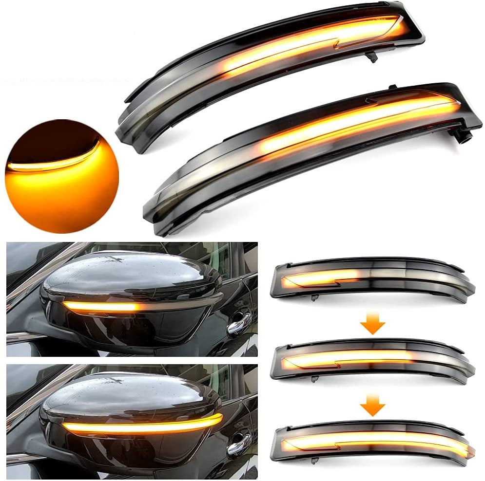 Frecce laterali LED progressive Nissan Juke Qashqai X-Trail
