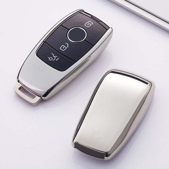 COVER Chiave guscio telecomando tpu per  MERCEDES Classe A B C E CLA CLK GLA GLC - [accessori auto]