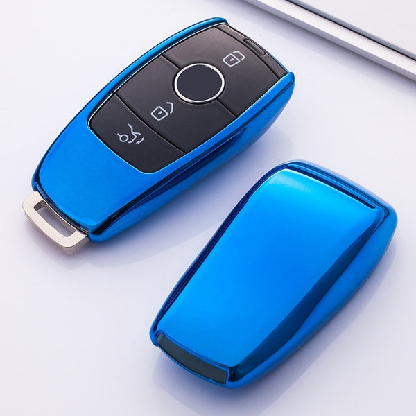 COVER Chiave guscio telecomando tpu per  MERCEDES Classe A B C E CLA CLK GLA GLC - [accessori auto]
