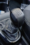 Pomello Leva Cambio Completo Compatibile con Peugeot 208 308 508 2008 3008 Citroen C2 C3 C4 C5 Jumpy 5 Marce Ricambio Impugnatura Lente (Nero)