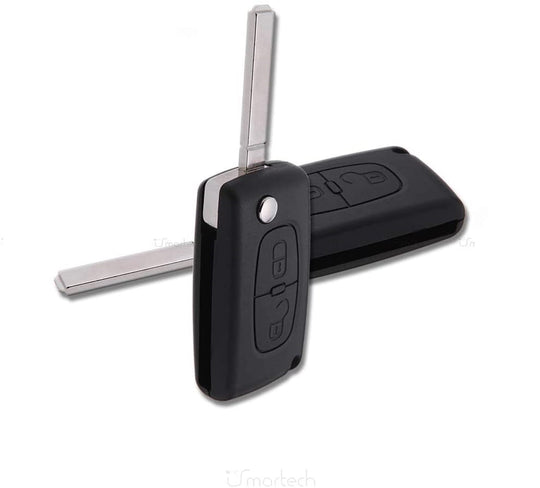 Telecomando per Citroen C2 C3 C4 5C Picasso 2 tasti - [accessori auto]