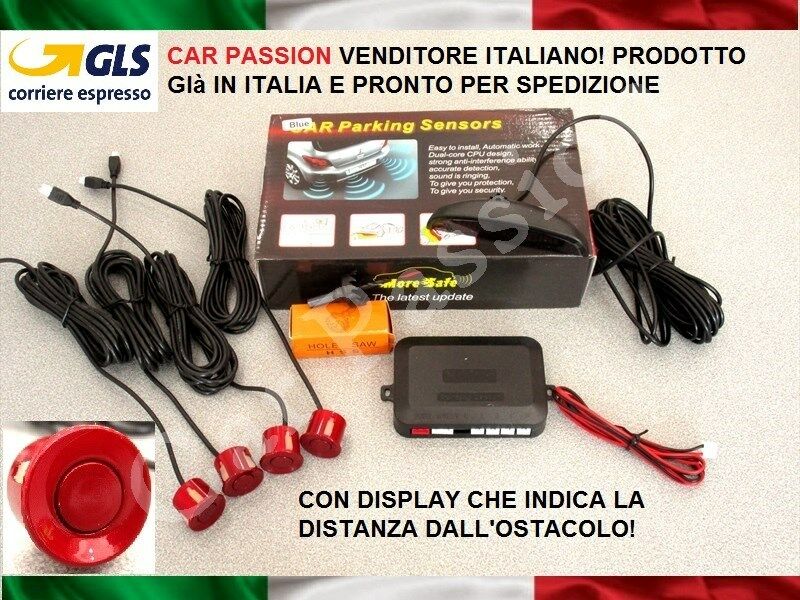 Sensori di parcheggio universali con display