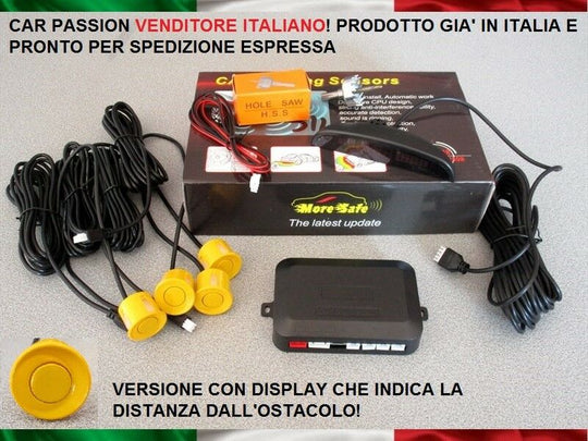Sensori di parcheggio universali con display