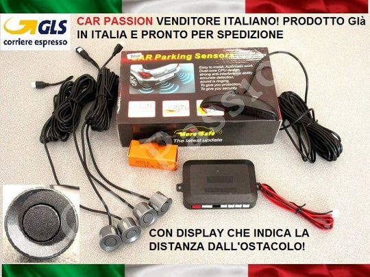 Sensori di parcheggio universali con display