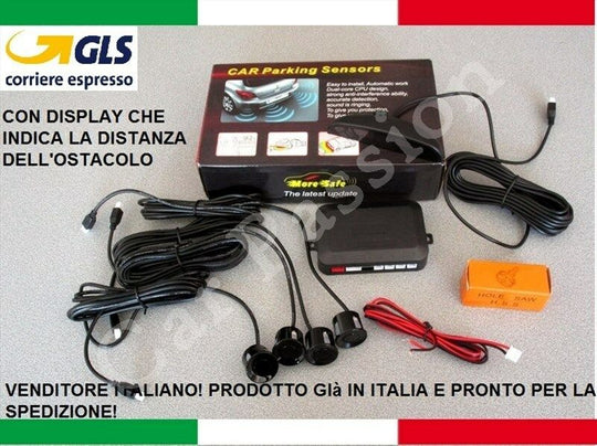 Sensori di parcheggio universali con display